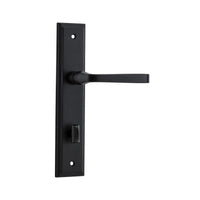 IVER ANNECY DOOR LEVER HANDLE ON STEPPED BACKPLATE - CUSTOMISE TO YOUR NEEDS