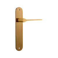 IVER COMO DOOR LEVER HANDLE ON OVAL BACKPLATE - CUSTOMISE TO YOUR NEEDS