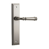 IVER VERONA DOOR LEVER HANDLE ON STEPPED BACKPLATE - CUSTOMISE TO YOUR NEEDS
