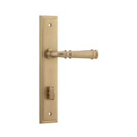 IVER VERONA DOOR LEVER HANDLE ON STEPPED BACKPLATE - CUSTOMISE TO YOUR NEEDS