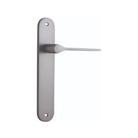 IVER COMO DOOR LEVER HANDLE ON OVAL BACKPLATE - CUSTOMISE TO YOUR NEEDS
