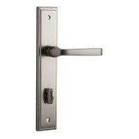 IVER ANNECY DOOR LEVER HANDLE ON STEPPED BACKPLATE - CUSTOMISE TO YOUR NEEDS