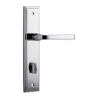 IVER ANNECY DOOR LEVER HANDLE ON STEPPED BACKPLATE - CUSTOMISE TO YOUR NEEDS