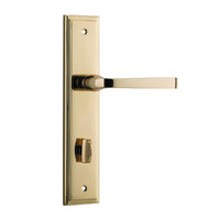 IVER ANNECY DOOR LEVER HANDLE ON STEPPED BACKPLATE - CUSTOMISE TO YOUR NEEDS