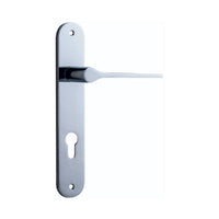 IVER COMO DOOR LEVER HANDLE ON OVAL BACKPLATE - CUSTOMISE TO YOUR NEEDS