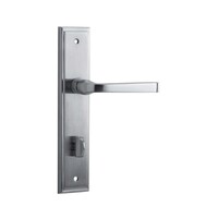 IVER ANNECY DOOR LEVER HANDLE ON STEPPED BACKPLATE - CUSTOMISE TO YOUR NEEDS