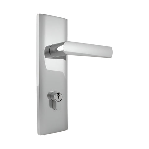 Gainsborough TradePro Bela Entrance Lever Set Bright Chrome 14401BELBCK - primehardware