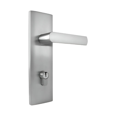 Gainsborough TradePro Bela Entrance Lever Set Satin Chrome 14401BELSCK - primehardware