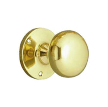 Superior Brass Knob Latch Forged Virgin Brass PB 55mm Knob 63mm Backplate Polished Brass 55mm Dia Knob /63mm backplate (Pair)
