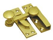 Superior Brass Sash Window Fastener Classic Style PB - primehardware
