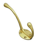 Superior Brass Hat & Coat Hook PB 150mm - primehardware