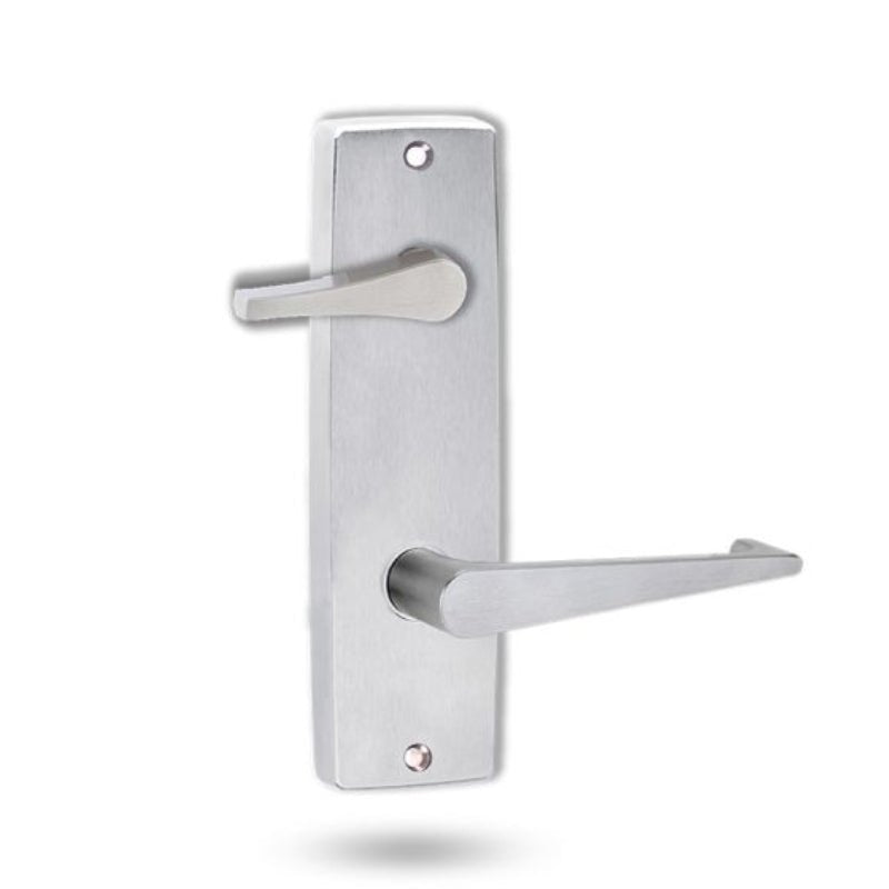 Lockwood 1939 Square End Plate With Disabled Turn & 133 Lever Satin Chrome 1939/133SC - primehardware
