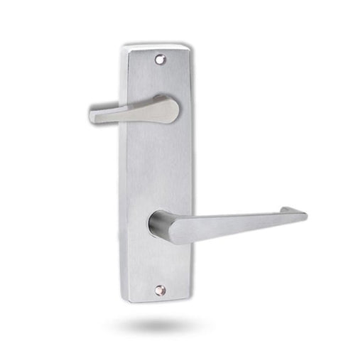 Lockwood 1939 Square End Plate With Disabled Turn & 133 Lever Satin Chrome 1939/133SC - primehardware