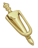 Superior Brass Victorian Slim Knocker PB 186mm - primehardware