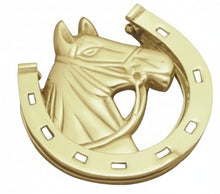 Superior Brass Horse Knocker Polished Brass 125mm