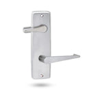 Lockwood 1939 Square End Plate With Disabled Turn & 133 Lever Satin Chrome 1939/133SC - primehardware