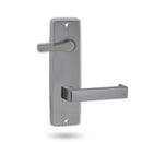 Lockwood 1939 Square End Plate With Disabled Turn & 142 Lever Polyester Powdercoat 1939/142PC