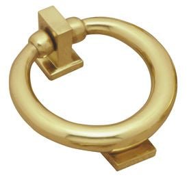 Superior Brass Contemporary Ring Knocker PB 110mm - primehardware