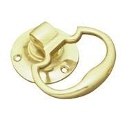 Superior Brass Drawer Pull Ring Solid Brass Polished Brass 63mm
