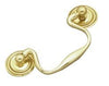 Superior Brass Swan Neck Handle PB 75mm - primehardware