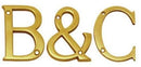 Superior Brass Alphabet PB 150mm Q - primehardware