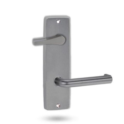 Lockwood 1939 Square End Plate With Disabled Turn & 144 Lever Polyester Powdercoat 1939/144PC - primehardware