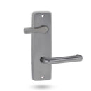 Lockwood 1939 Square End Plate With Disabled Turn & 144 Lever Polyester Powdercoat 1939/144PC - primehardware