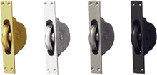 Superior Brass Sash Cord Pulley Bearing Mech Polished Brass 125x25mm