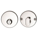Lockwood 1370 Series Privacy Indicating Emergency Turn and Turn Escutcheon Kit Satin Chrome 1378/7NSC - primehardware