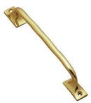 Superior Brass Pull Handle Victorian PB 200mm - primehardware