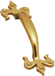 Superior Brass Pull Handle Polished Brass 100mm