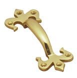 Superior Brass Pull Handle Polished Brass 125mm