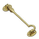 Superior Brass Cabin Hook & Catch PB 150mm - primehardware