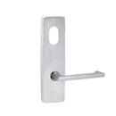 Lockwood 1801 Square End Plate With Cylinder Hole & 118 Lever Polished Brass 1801/118PB - primehardware