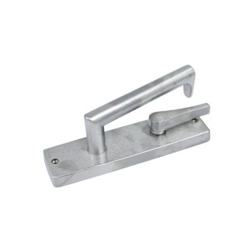 Lockwood 1939 Square End Plate With Disabled Turn And 155 Lever Satin Chrome 1939/155SC