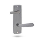 Lockwood 1939 Square End Plate With Disabled Turn And 166 Lever Polyester Powdercoat 1939/166PC - primehardware