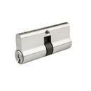 Brava Urban Euro Double Cylinder With Fixed Cam Anti Panic Lw4 Profile Kd Satin Chrome 70mm - 31705phesc Kd 31705PHESCKD - primehardware