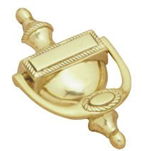 Superior Brass Georgian Knocker PB 125mm