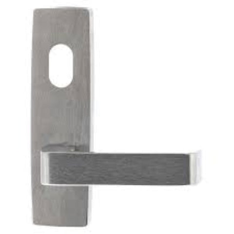 Lockwood 1801 Square End Plate With Cylinder Hole & 122 Right - Handed Lever Polyester Powdercoat 1801/122RPC - primehardware