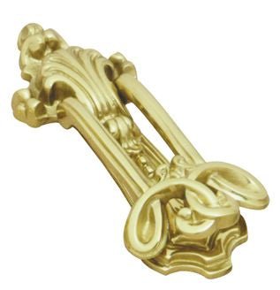 Superior Brass Ornamental Knocker PB 210mm - primehardware