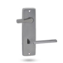 Lockwood 1939 Square End Plate With Disabled Turn And 178 Lever Polyester Powdercoat 1939/178PC - primehardware