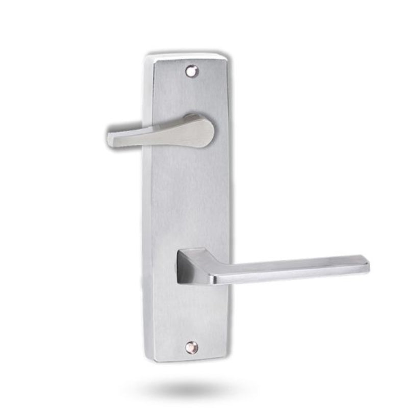 Lockwood 1939 Square End Plate With Disabled Turn And 178 Lever Satin Chrome 1939/178SC - primehardware