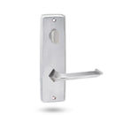 Lockwood 1904 Square End Plate with Turn & 116 Lever Polyester Powdercoat 1904/116PC - primehardware