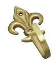 Superior Brass Robe Hook Per. 2 PB 65mm - primehardware