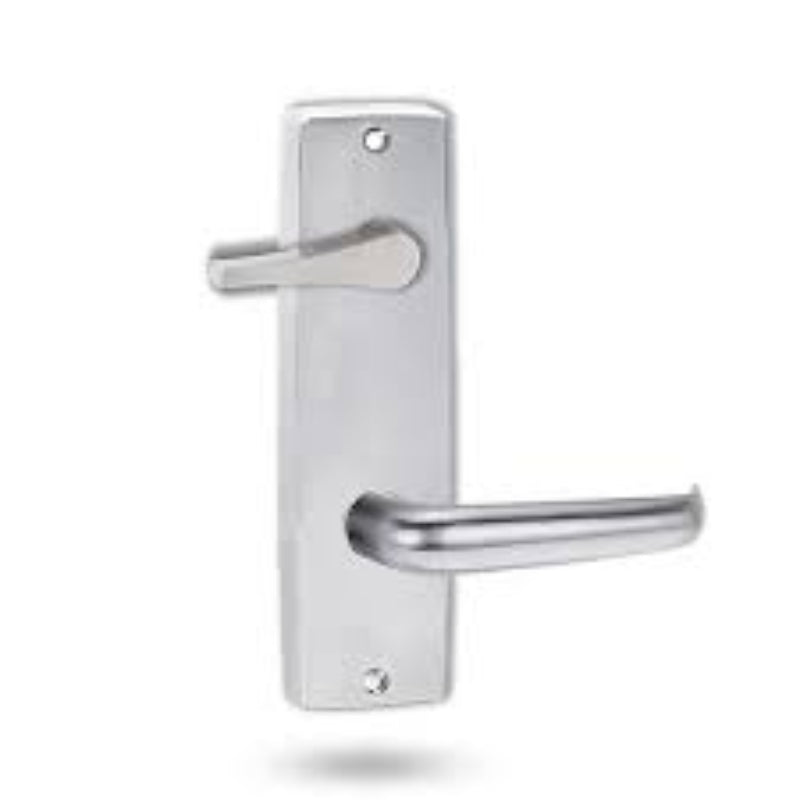 Lockwood 1939 Square End Plate With Disabled Turn And 180 Lever Polished Brass 1939/180PB
