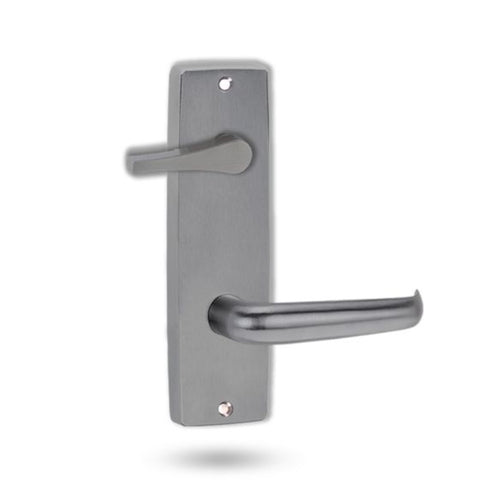 Lockwood 1939 Square End Plate With Disabled Turn And 180 Lever Polyester Powdercoat 1939/180PC - primehardware