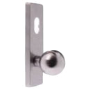 Lockwood 1801 Square End Plate With Cylinder Hole & 124 Lever Polyester Powdercoat 1801/124PC - primehardware