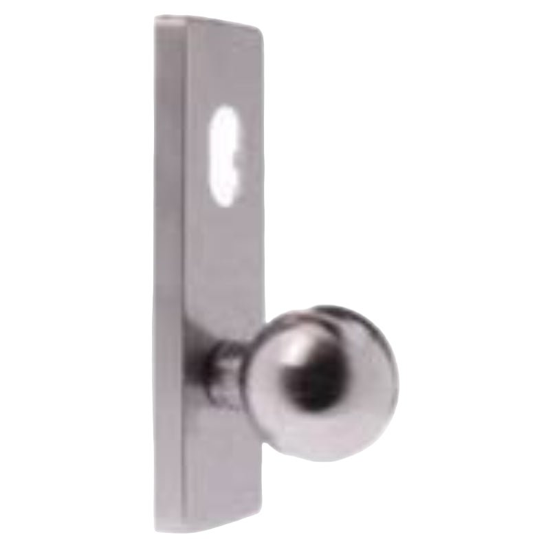 Lockwood 1801 Square End Plate With Cylinder Hole & 124 Lever Polyester Powdercoat 1801/124PC