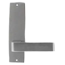 Lockwood 1801 Square End Plate With Cylinder Hole & 131 Lever Polished Brass 1801/131PB - primehardware