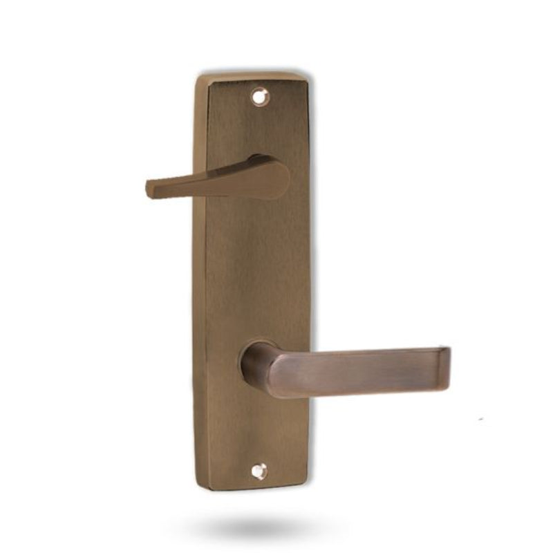 Lockwood 1939 Square End Plate With Disabled Turn And 59 Lever Oil Rubbed Bronze 1939/59ORB